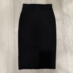 Wilfred Classic Black Pencil Skirt